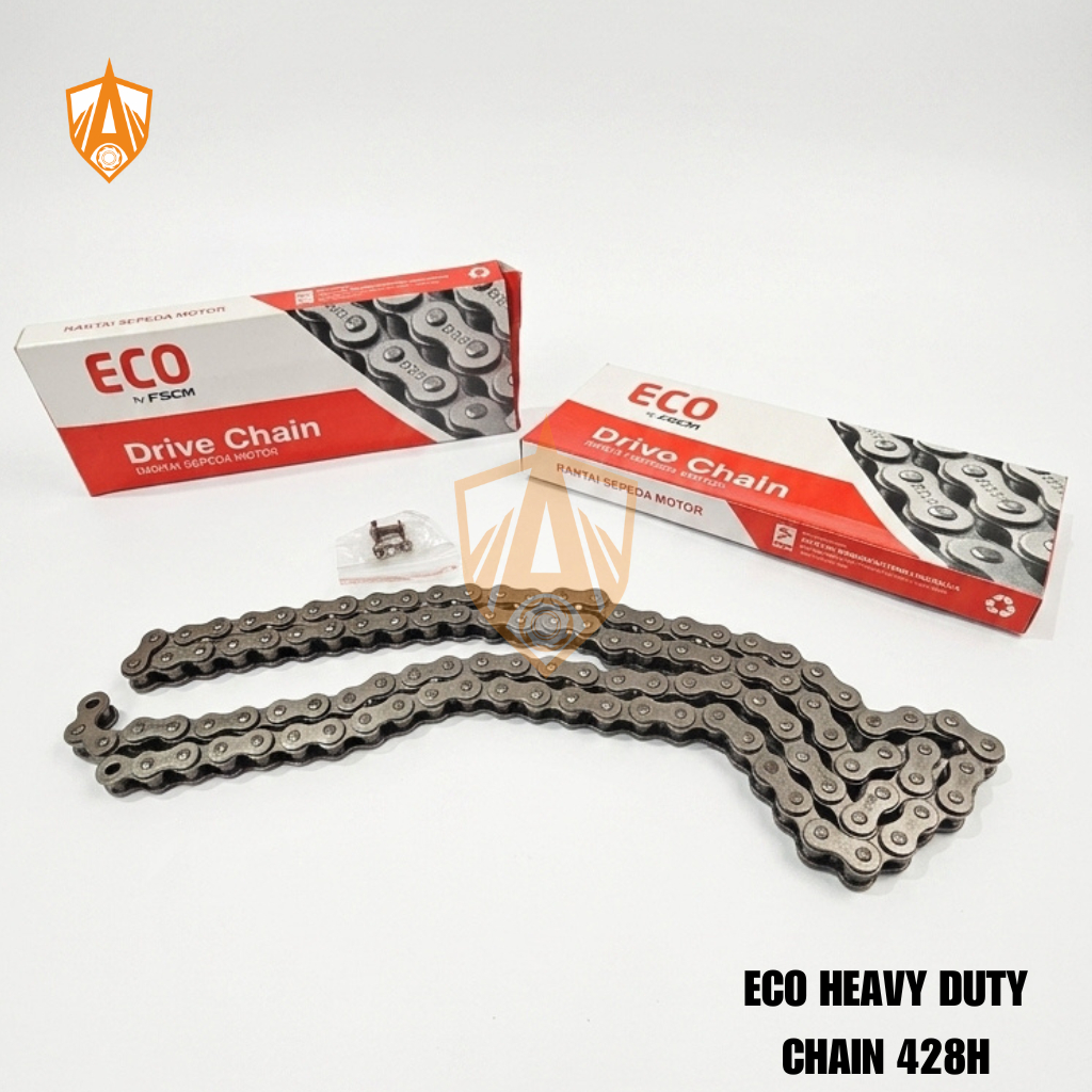 FSCM ECO HEAVY DUTY CHAIN 428H MOTOR | Rantai Heavy Duty Kuat & Tahan Lama | ECO RANTAI MOTOR 428H |