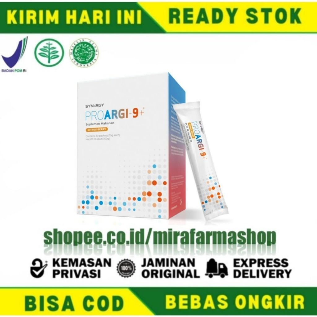 Proargi 9 Plus Original Suplemen Kesehatan Jantung Proagri Synergy - 1 Box