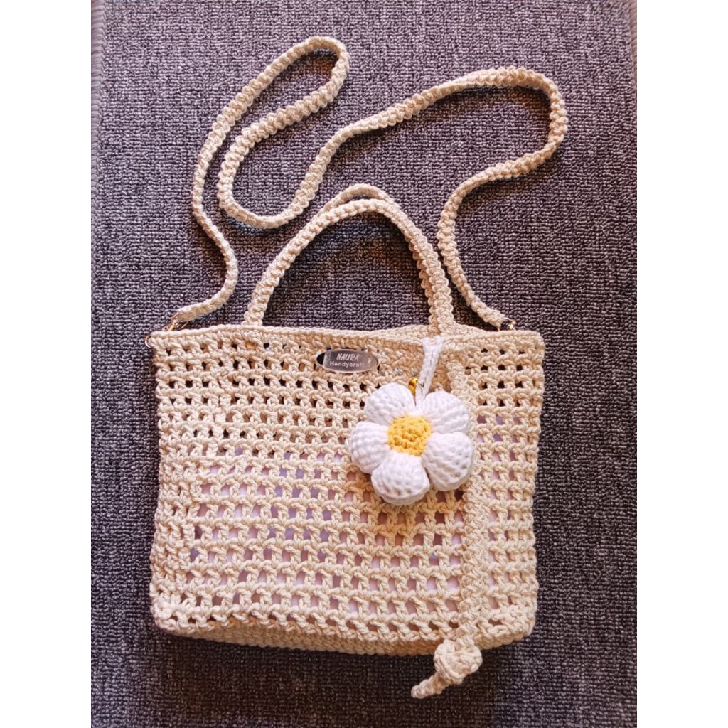 Tas Rajut model jaring