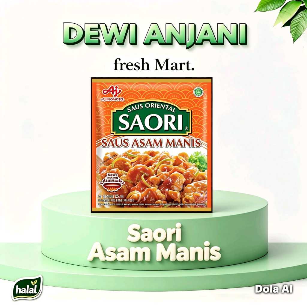 Saori Saus Asam Manis 23 ml / SAOS ASAM MANIS