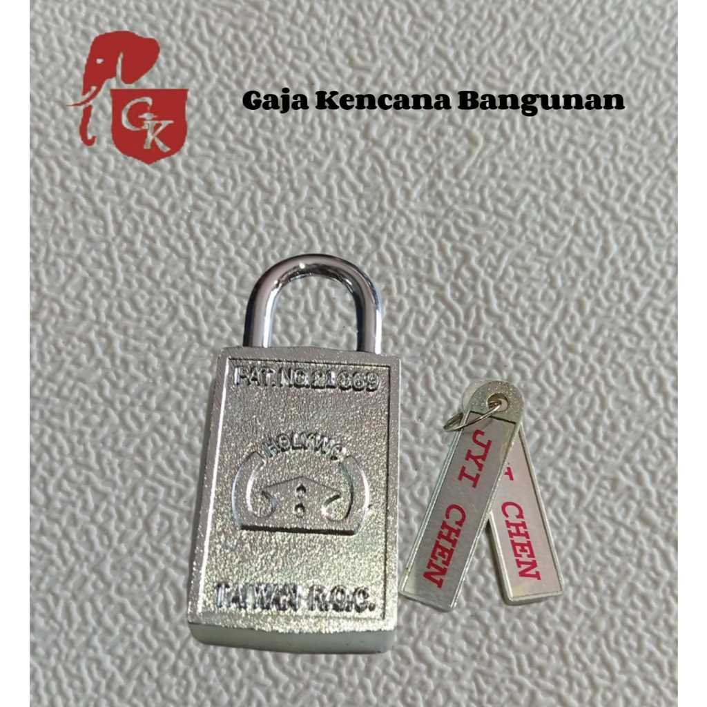 Gembok Magnet 37mm/ Kunci Gantung Tanpa Lubang  Anti Maling