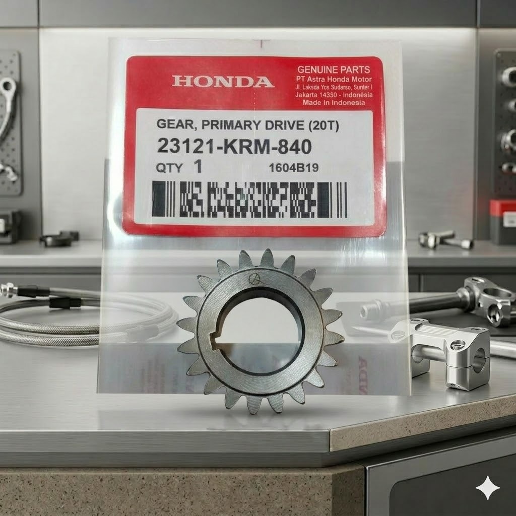23121KRM840 Gear Primary Drive Gear Rasio Primer Mega Pro Verza CRF150 23121-KRM-840