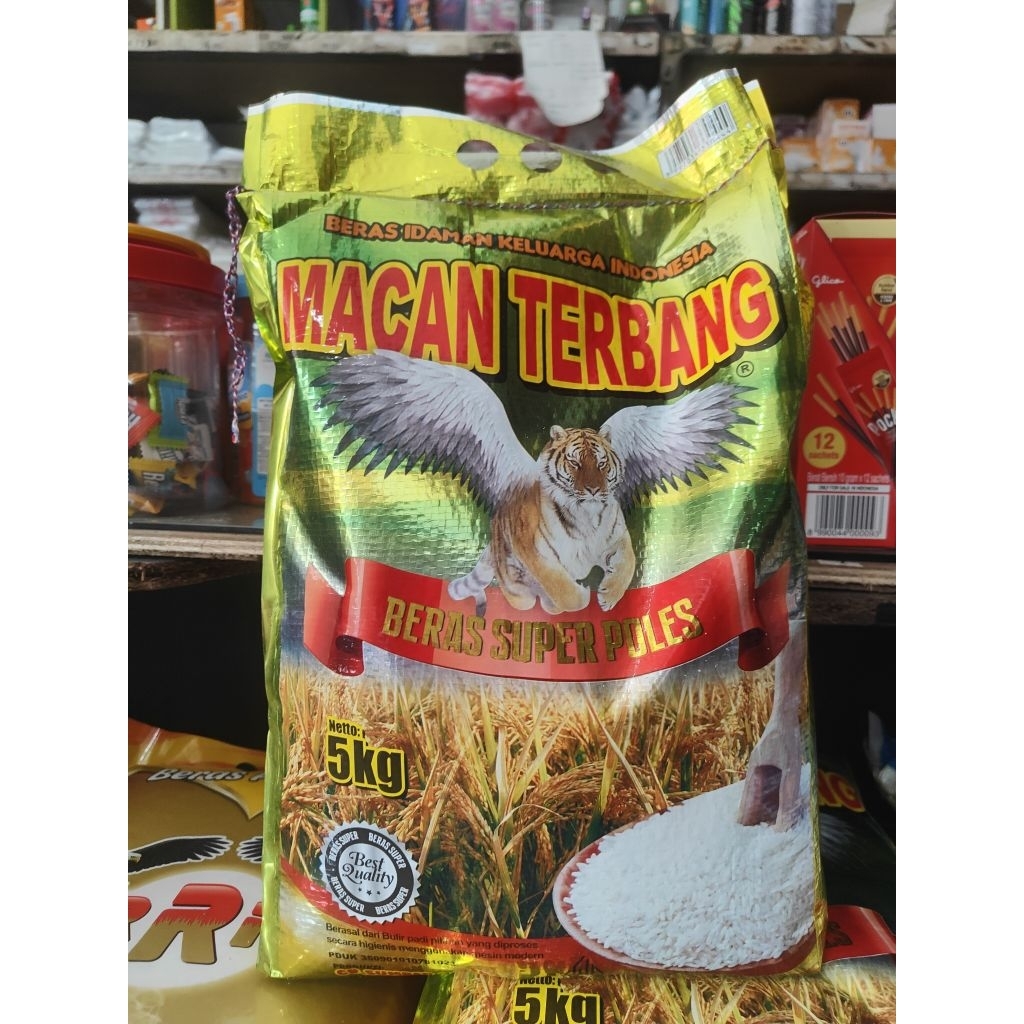 MACAN TERBANG BERAS SUPER POLES