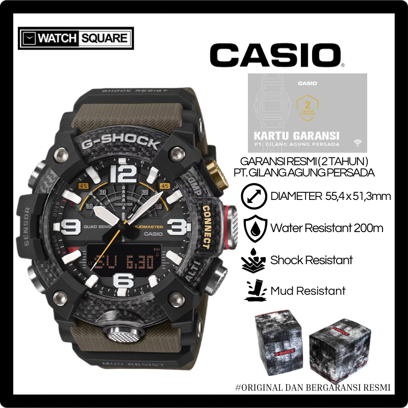 Jam tangan pria Casio GSHOCK GG-B100X