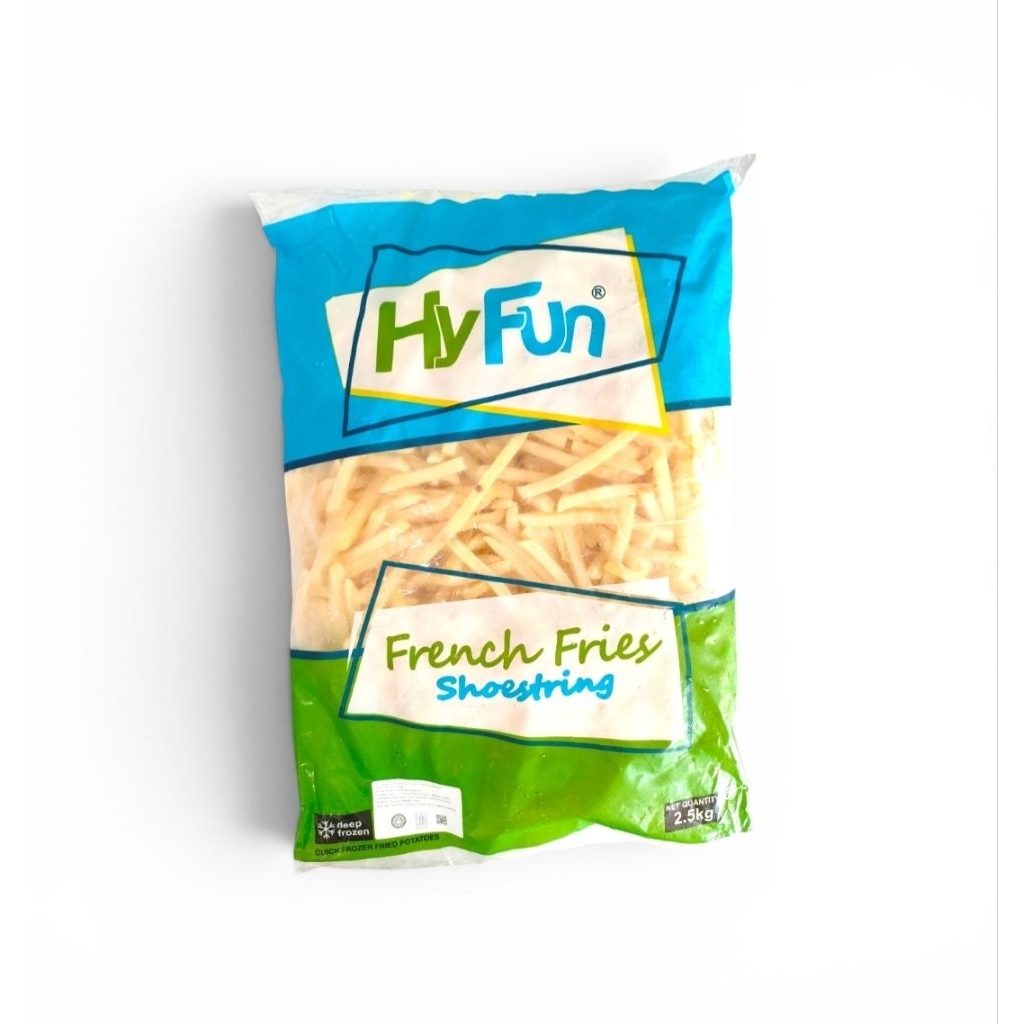 Hyfun Shoestring 2.5kg kentang frozen