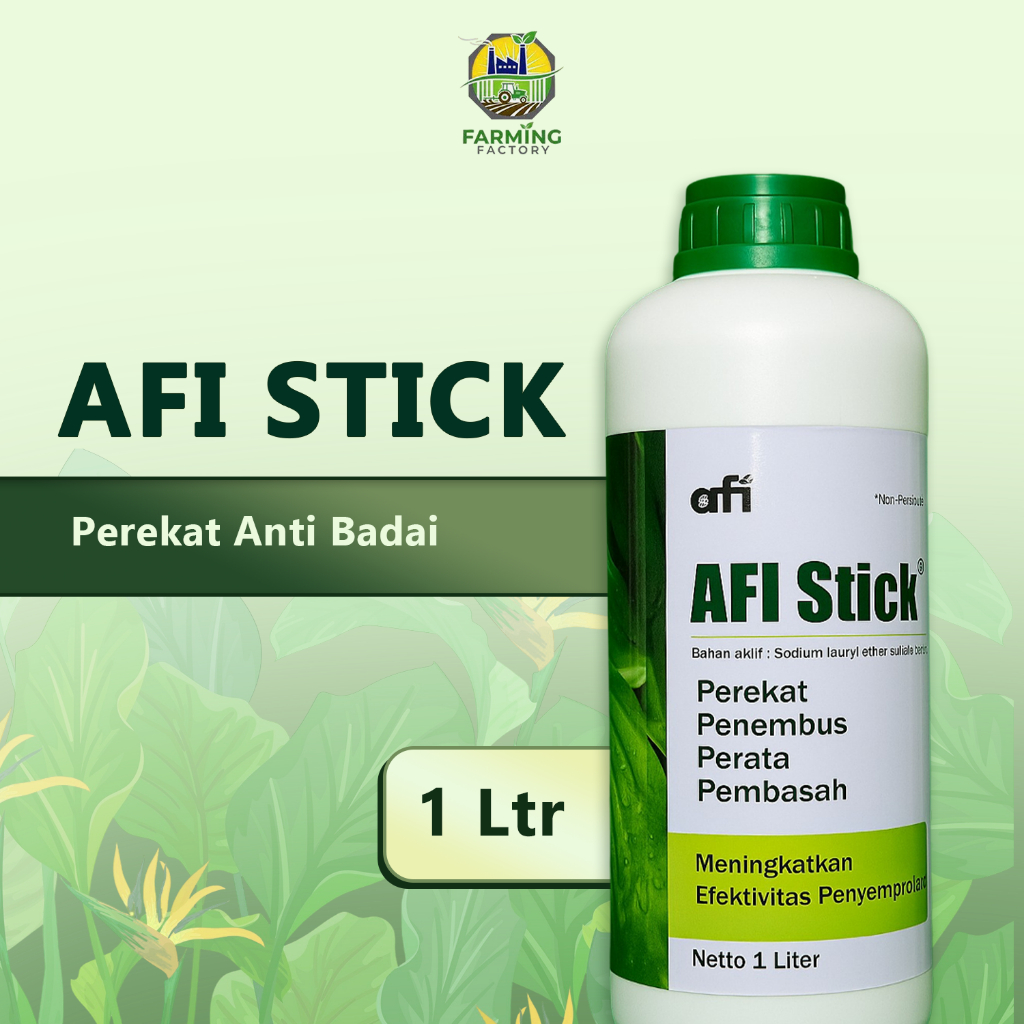 [PROMO] AFI STICK - Perekat Perata Pembasah - Cocok Tanaman Buah - Dilengkapi 70% Sodium Lauryl Ethe