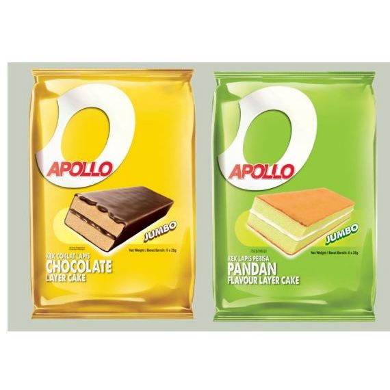 Apollo Layer Cake JUMBO - apollo layer cake individual pack - apollo bolu jadul - bolu lapis cake na