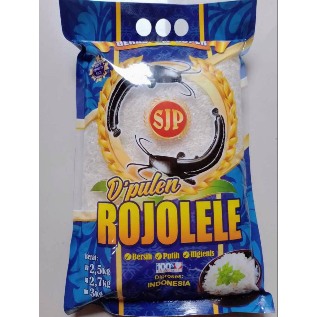 Beras Rojo lele kemasan 3kg