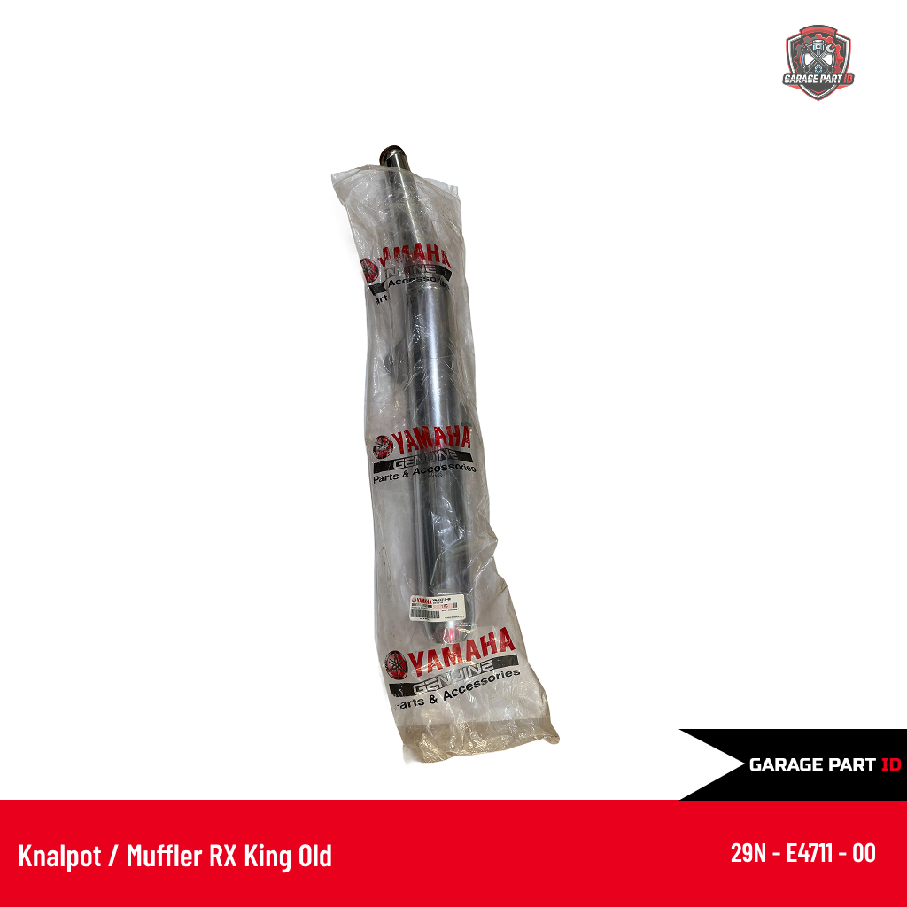 Knalpot Muffler RX King Old Original NOS