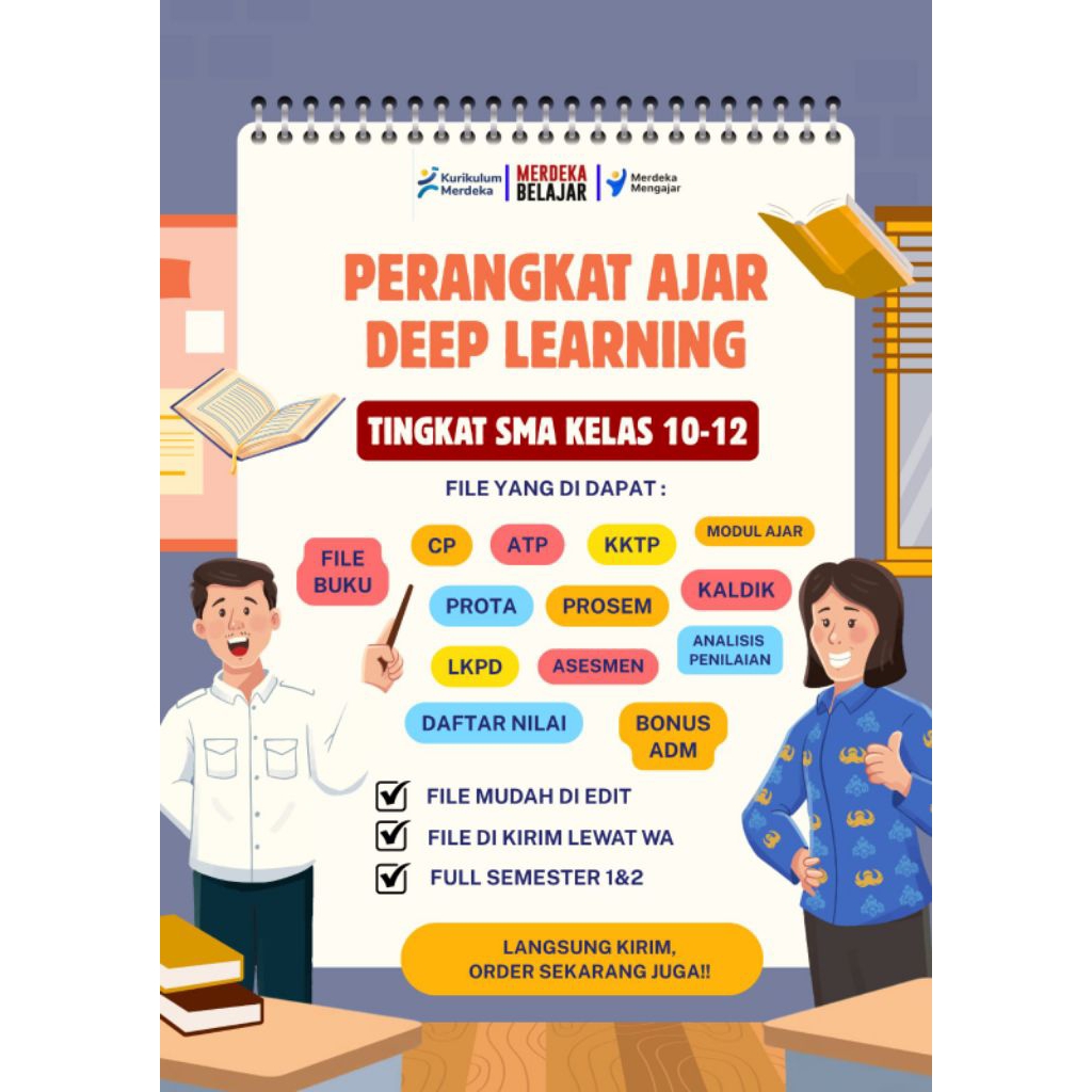 (DEEP LEARNING) PERANGKAT AJAR DEEP LEARNING TINGKAT SMA 10-12