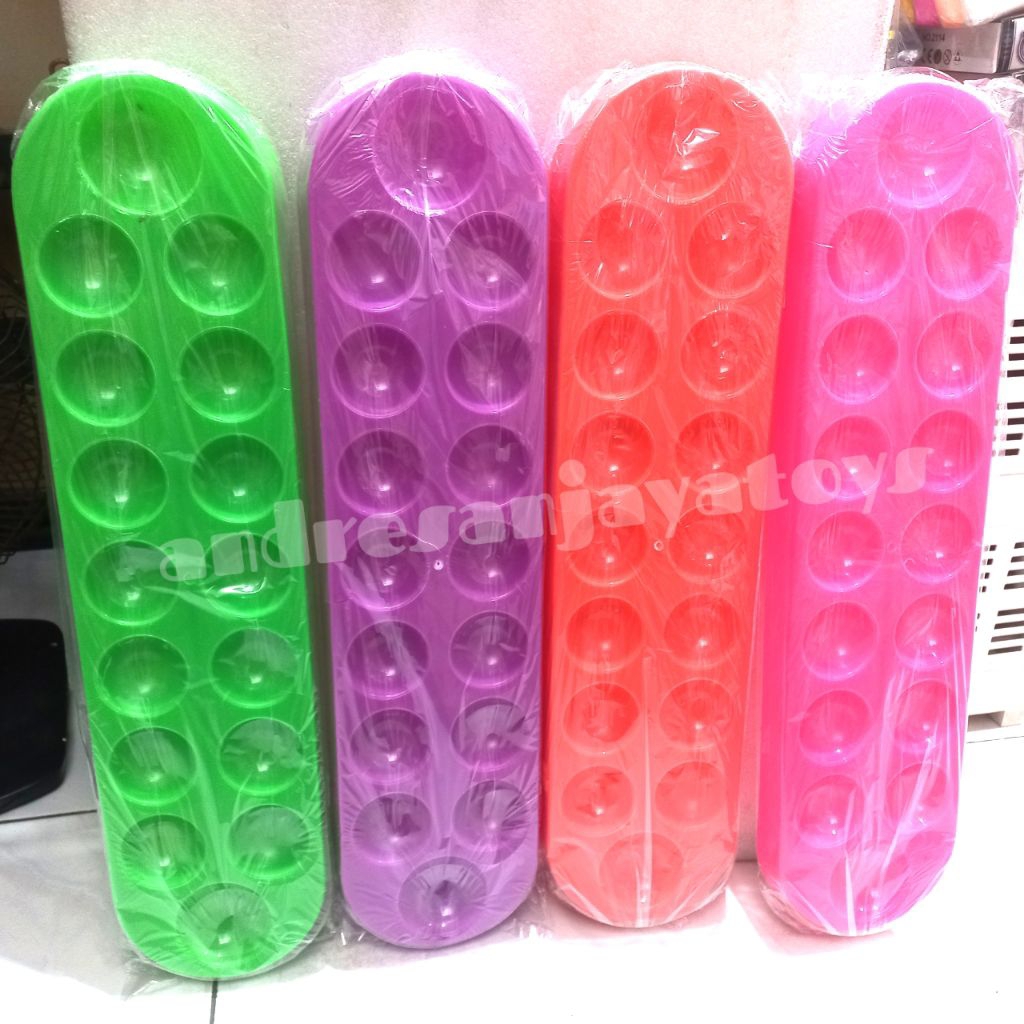 Mainan Tradisional Dakon Congklak Warna Dakon Plastik Panjang 60 cm