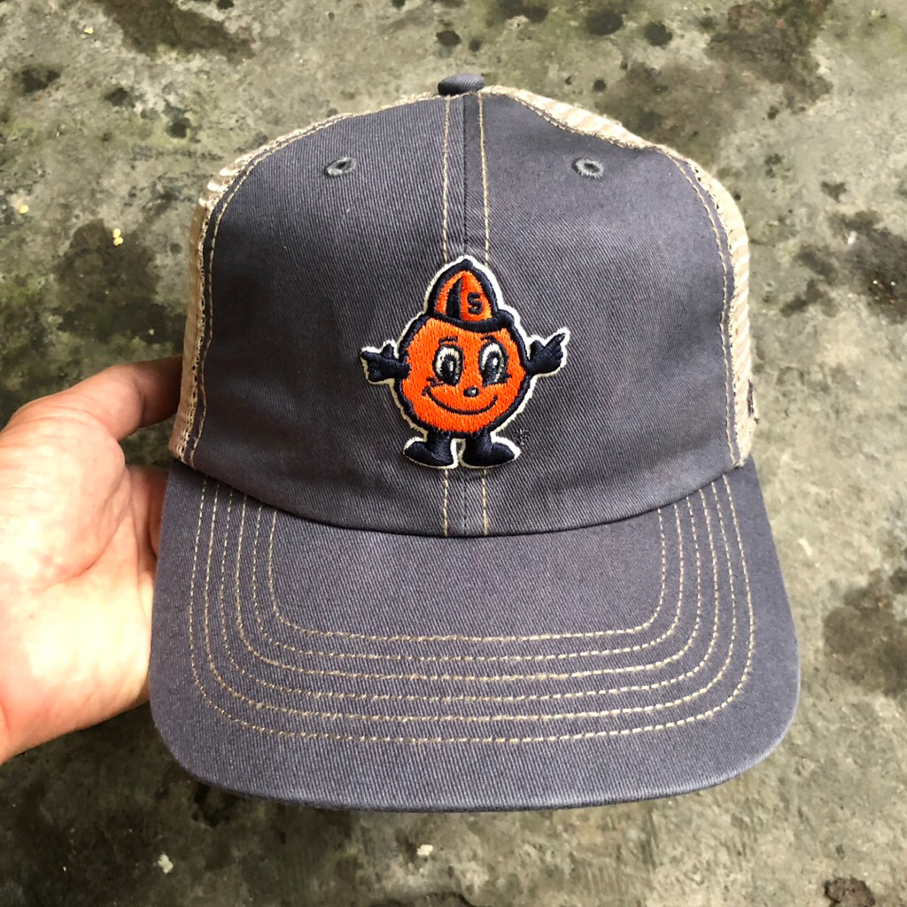 Topi Bekas Second Brand 47 Orange
