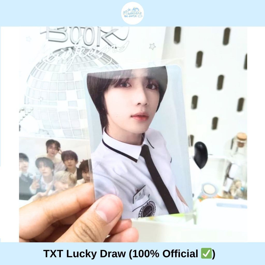 (OFFICIAL) Photocard Lucky Draw Beomgyu Kpopmerch FREEZE Beomgyu TXT Tomorrow by Together PC TXT Beo