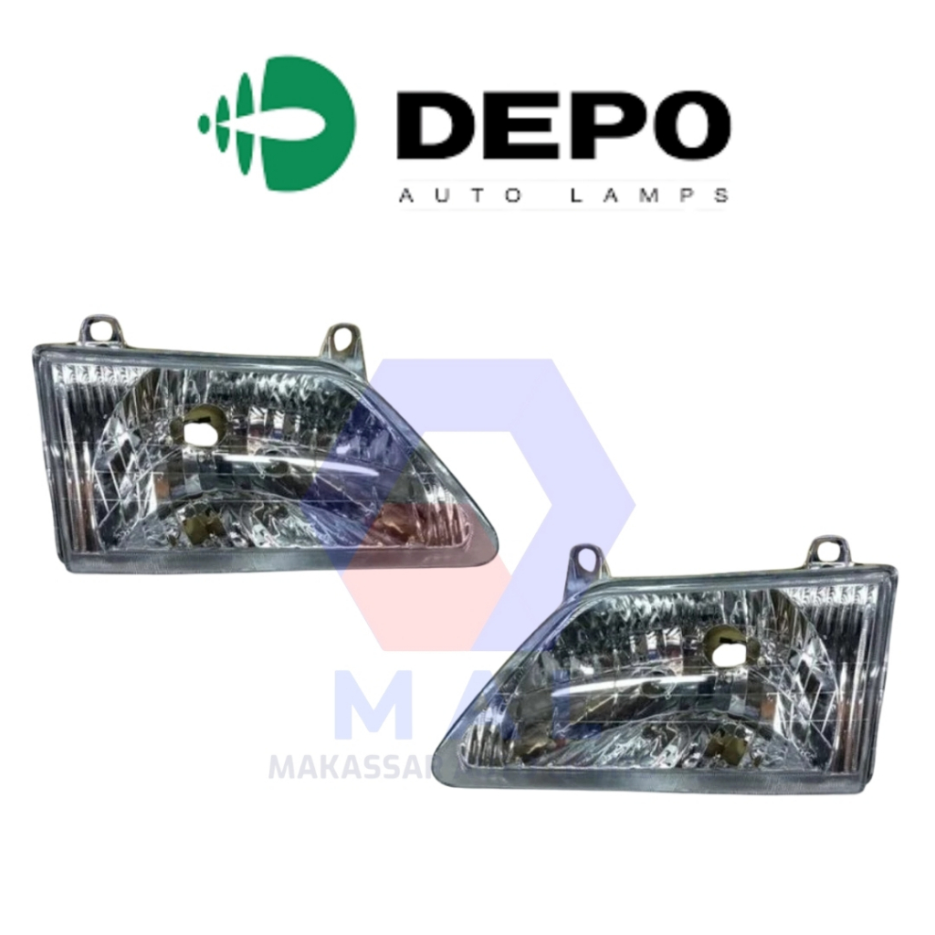 HEAD LAMP - TOYOTA SOLUNA 2002 CRYSTAL TYC