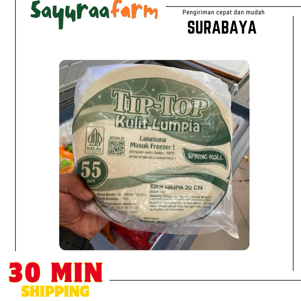 Kulit Lumpia - Kulit Tipis Serbaguna Untuk Gorengan