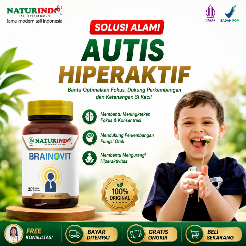 Obat ADHD Autis Hyperaktif Autisme Speech Delay Terlambat Bicara Omega 3 6 9 Soya