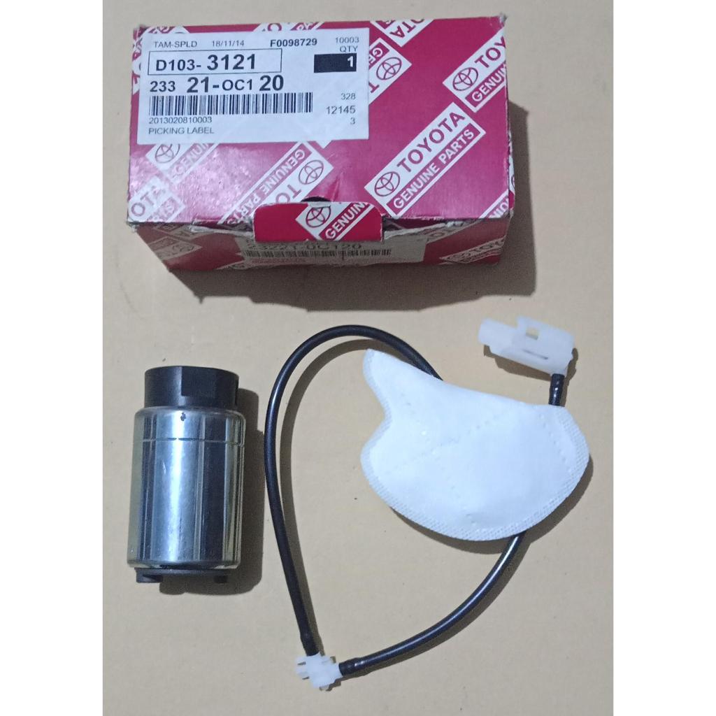 Toyota Genuine Parts | Fuel Pump Rotak Pompa Bensin Set Avanza Xenia Vios Innova Kijang EFI Soket Ke