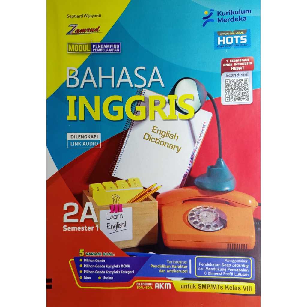 LKS BAHASA INGGRIS SMP MTS KELAS 8 SEMESTER 1 KURIKULUM MERDEKA 2026-2027 TERBARU
