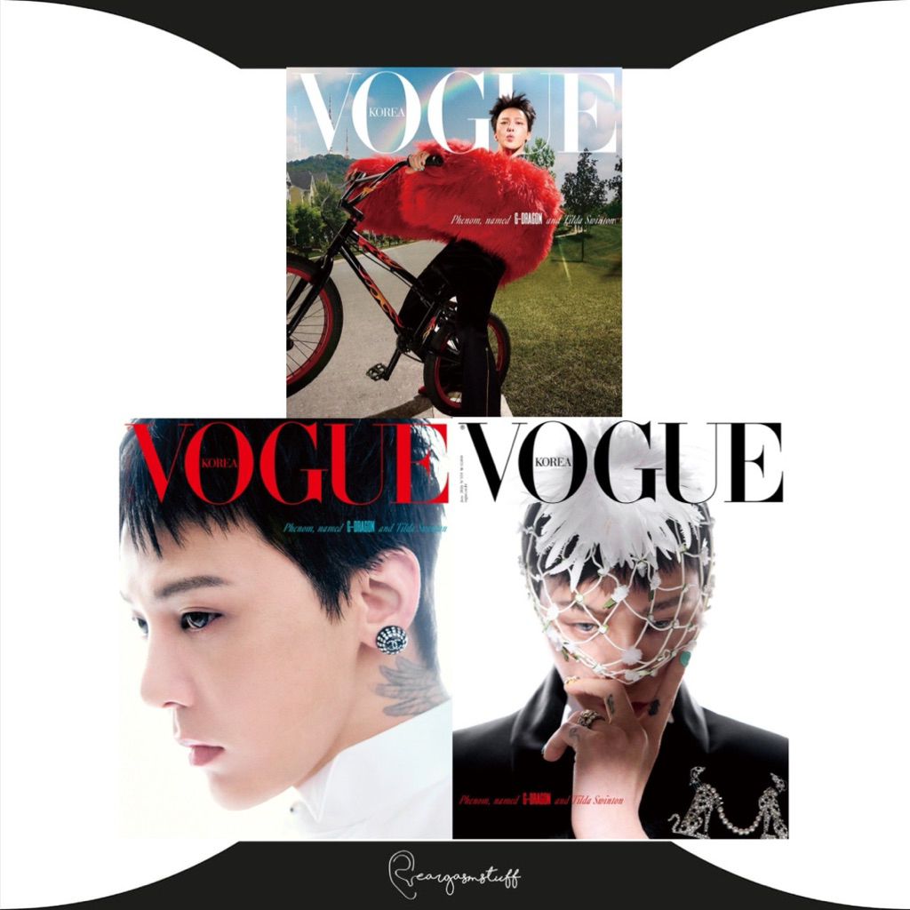 VOGUE KOREA MAGAZINE JUNE 2026 G-DRAGON / GDRAGON / BIGBANG / MAJALAH JUNI