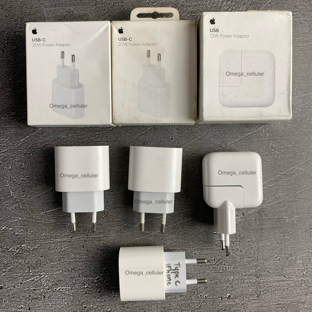 adaptor charger original iphone second jaminan ori