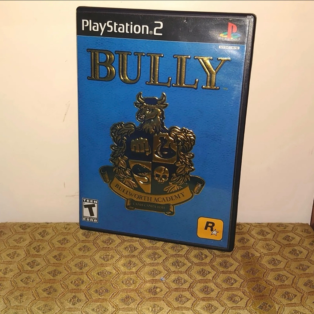 Sony Playstation 2 DVD Game BULLY Kaset Games PS2 Original NTSC U/C R1