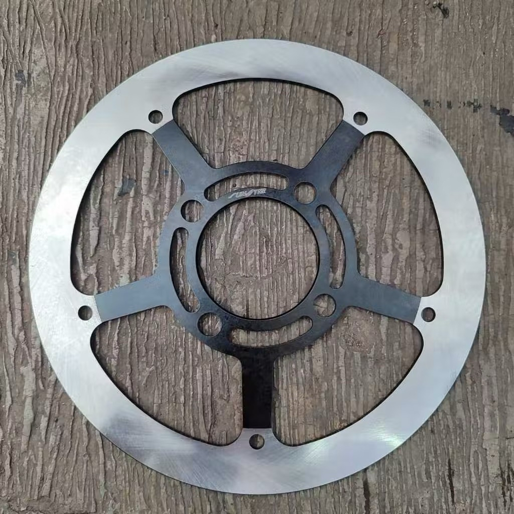disc piringan cakram sunstar 220mm universal honda yamaha lubang 4 cakram motif buta 220mm