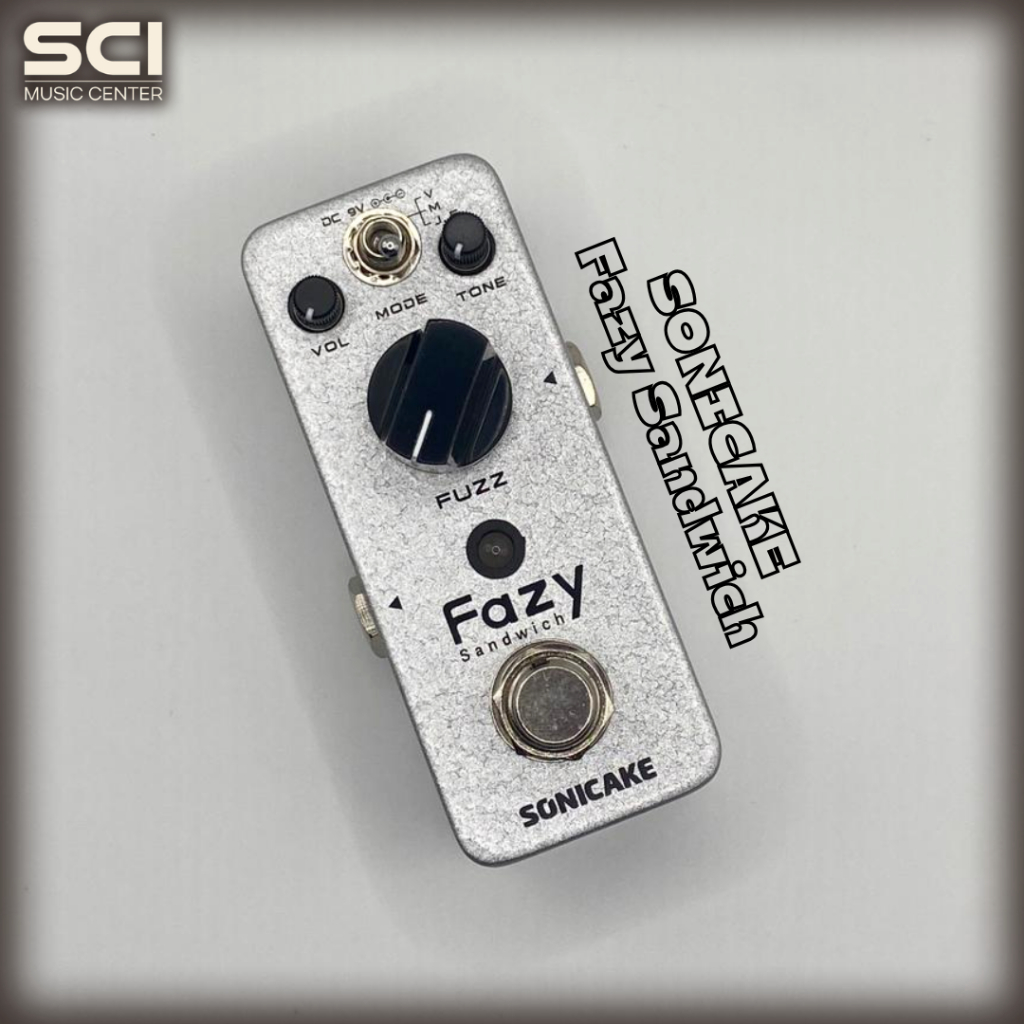 Sonicake FAZY SANDWICH Fuzz Pedal