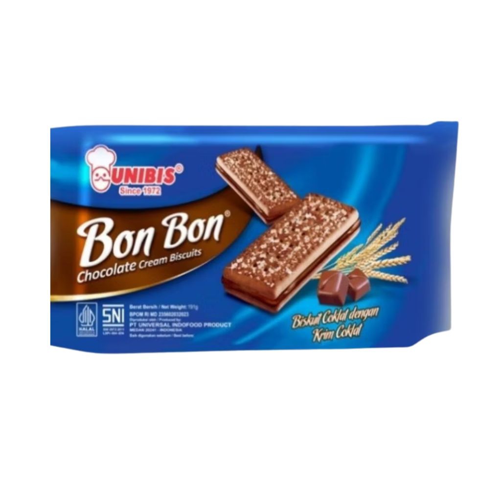 UNIBIS BON BON CHOCOLATE CREAM/Unibis Bon Bon Chocolate Cream Biscuits / Biscuit Bonbon Unibis
