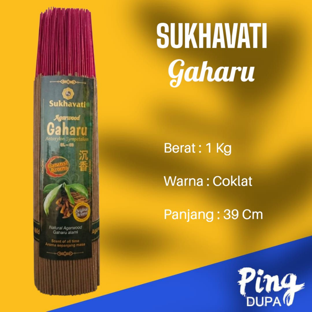 Dupa Gaharu Sukhavati Kemasan 1 Kg