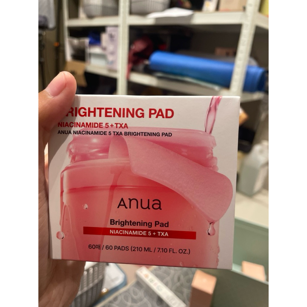 anua niacinamide brightening pad