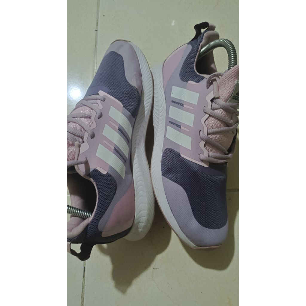 sepatu second running ADIDAS Purple Pink 40 25