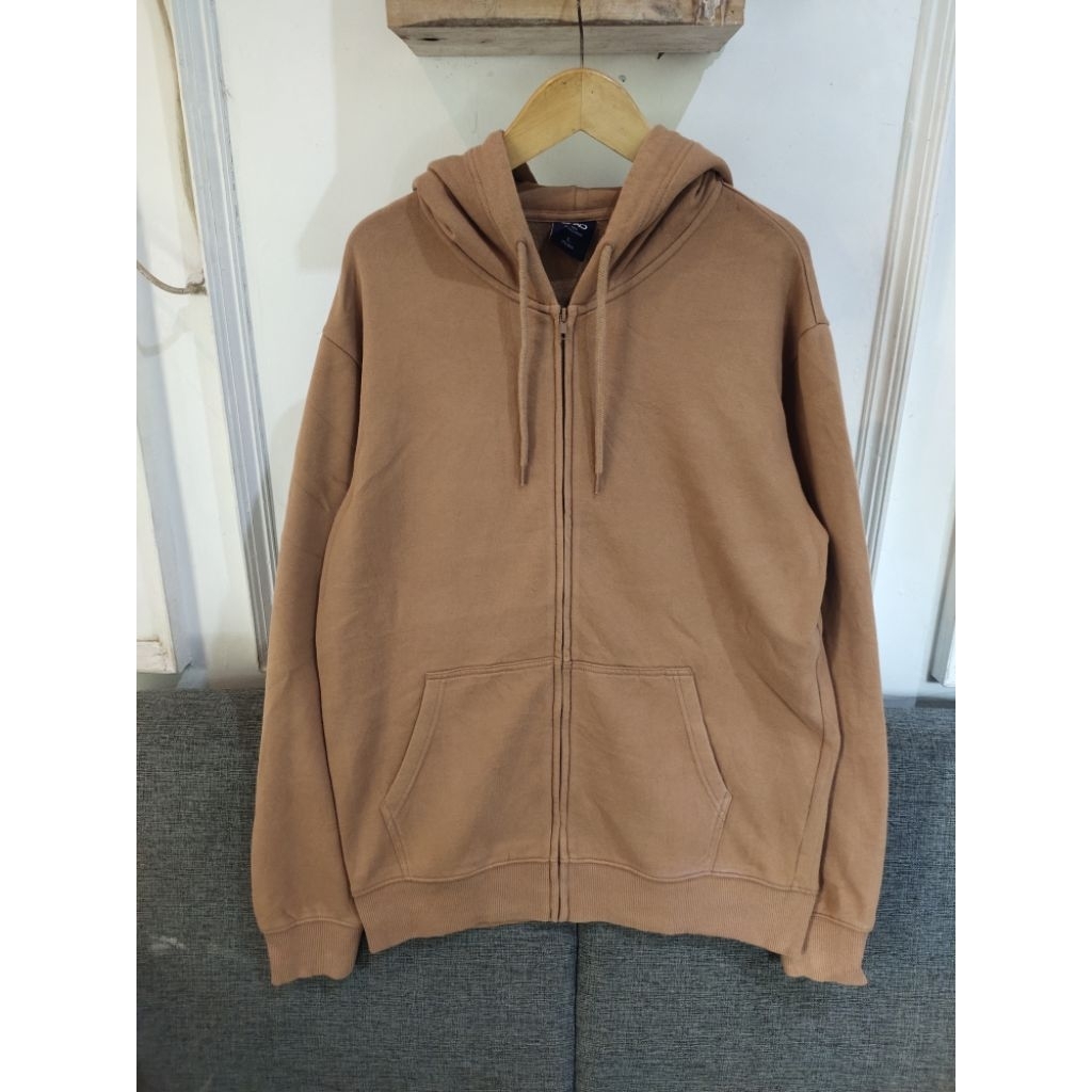 Hoodie Basic SPAO Coklat