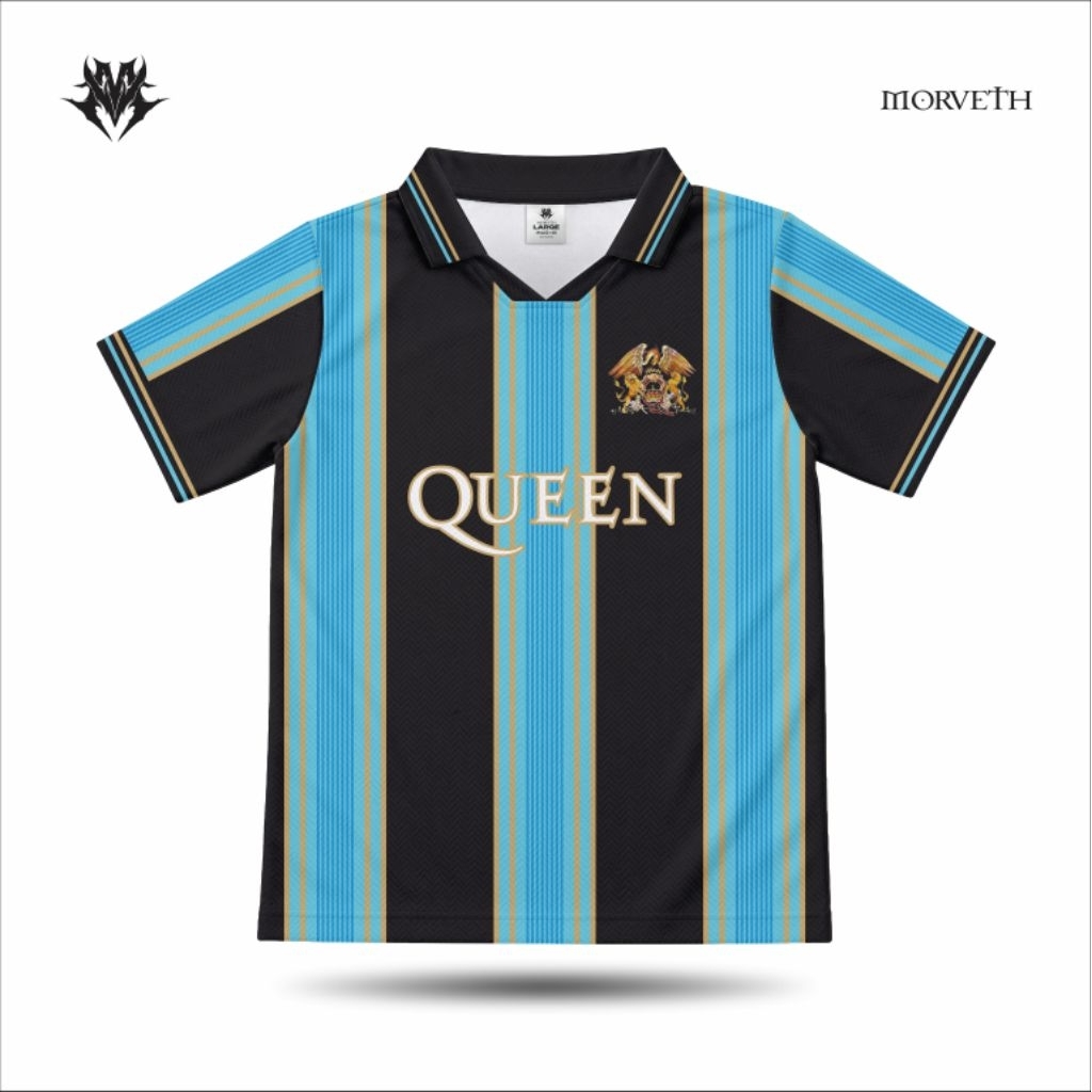 Jersey Band Queen Vintage Retro Full Print Premium