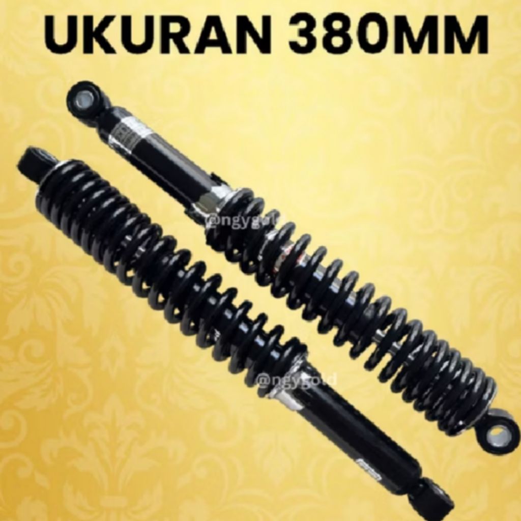 Shock belakang tinggi 380mm peredam kejut