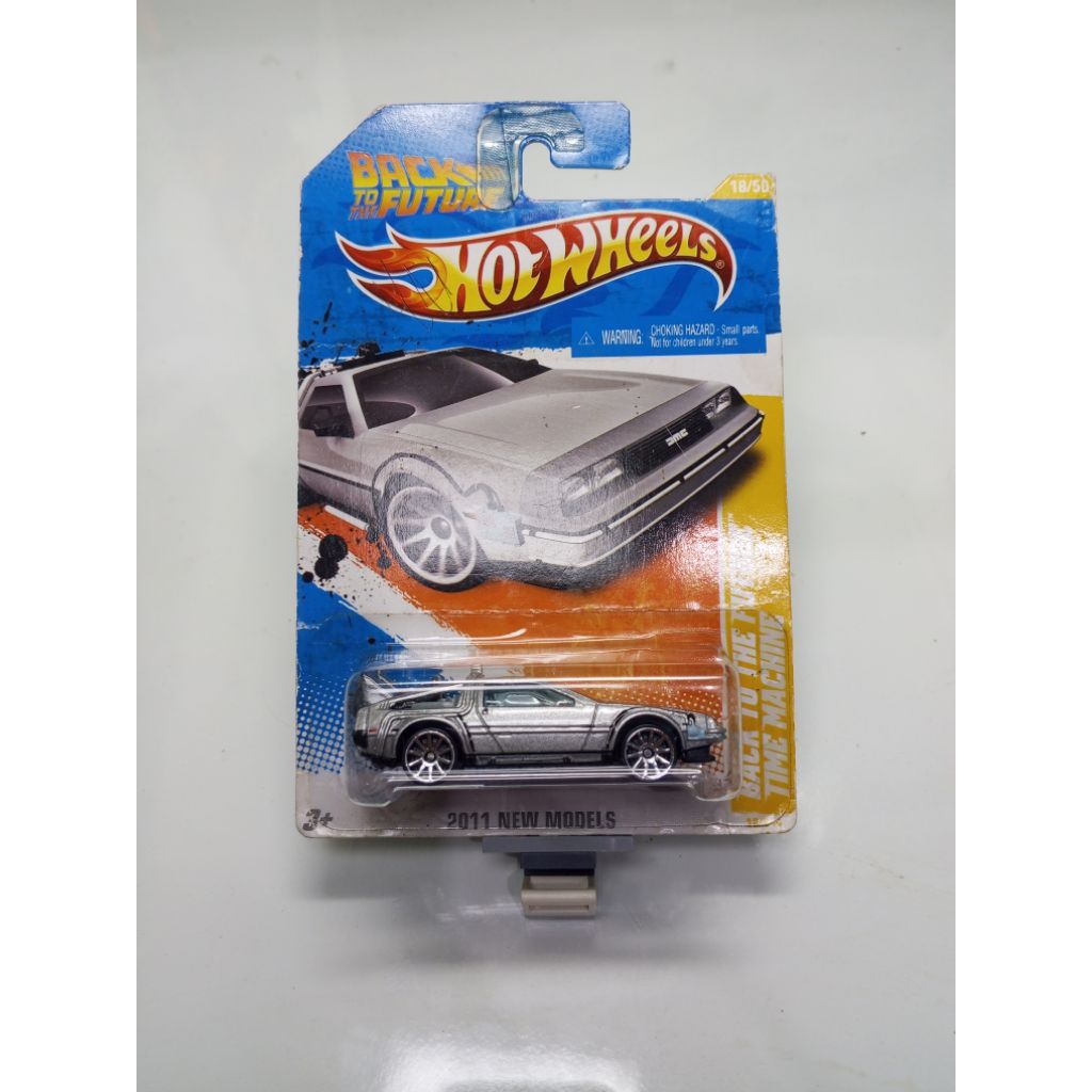 Hot wheels back to the future time machine