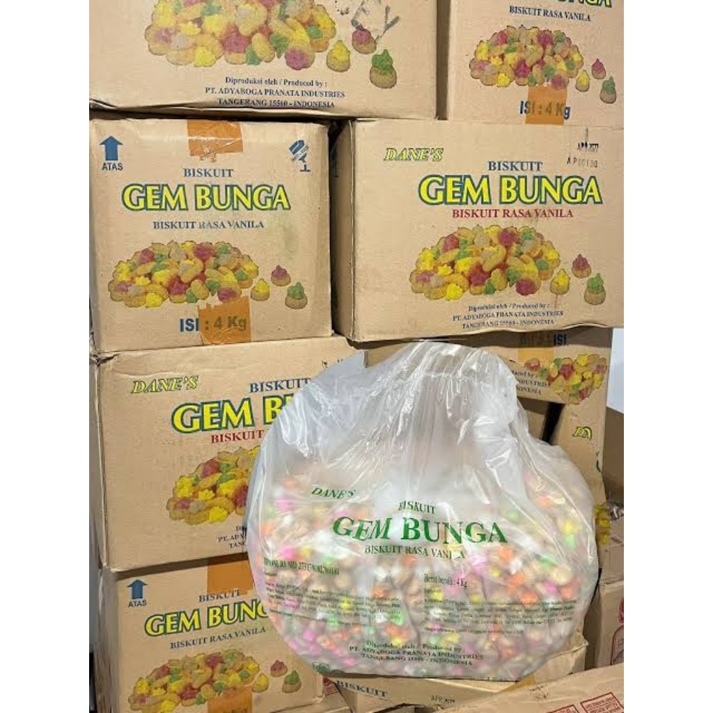 GEM rose bunga / GEM ice bunga 1 bal 4kg