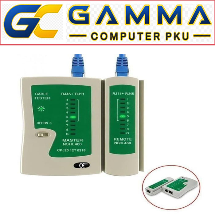 LAN TESTER RJ45 RJ11 RJ 45 RJ 11 / TESTER KABEL LAN RJ45 RG45