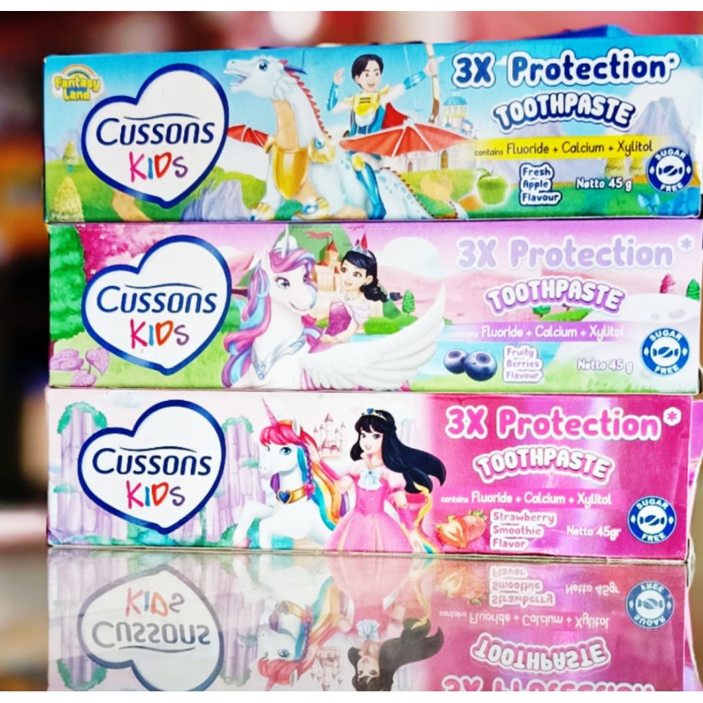 Cusson Kids Toothpaste 45gr | Pasta Gigi Anak Cusson