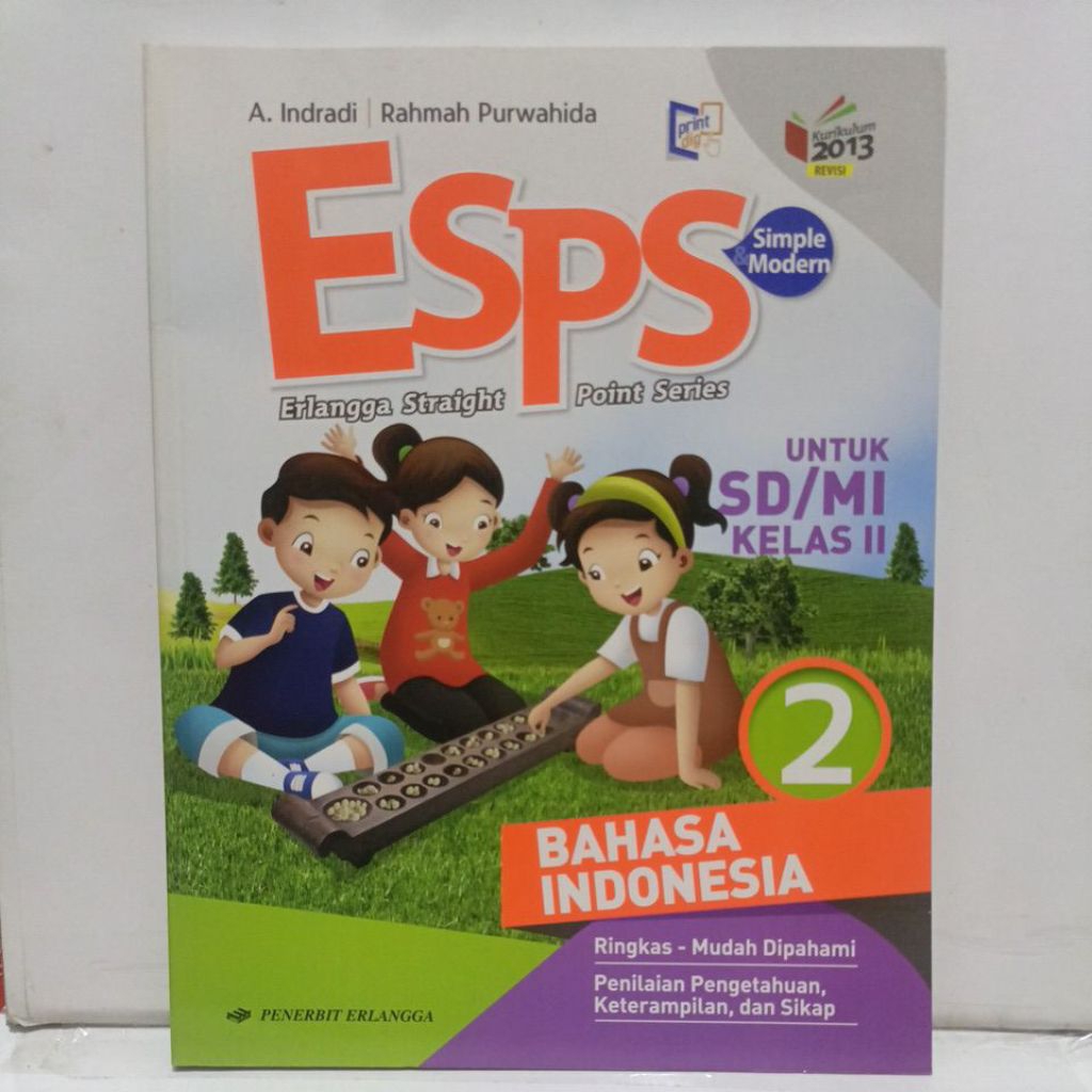 ESPS BAHASA INDONESIA 2 SD/MI KELAS II KURIKULUM 2013 REVISI ERLANGGA