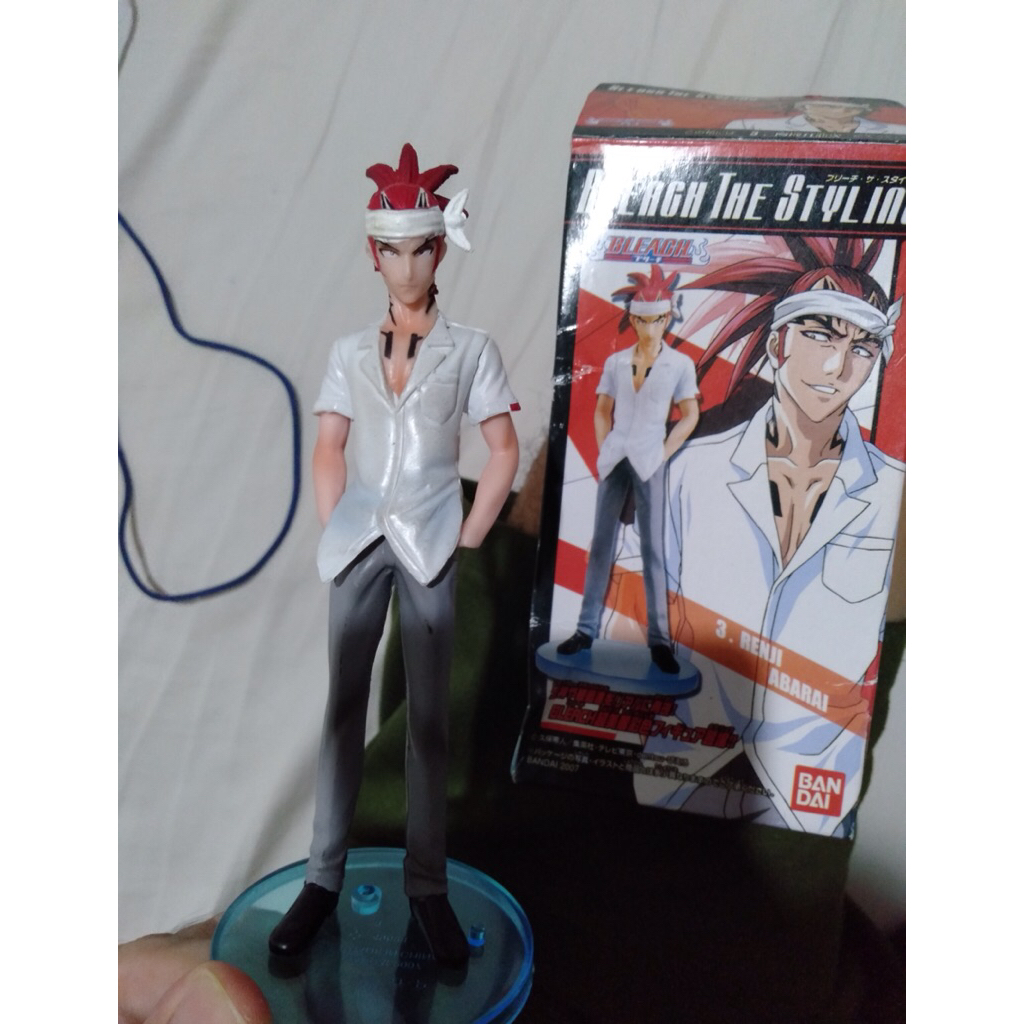 Renji Abarai Bleach Original Bandai Figure