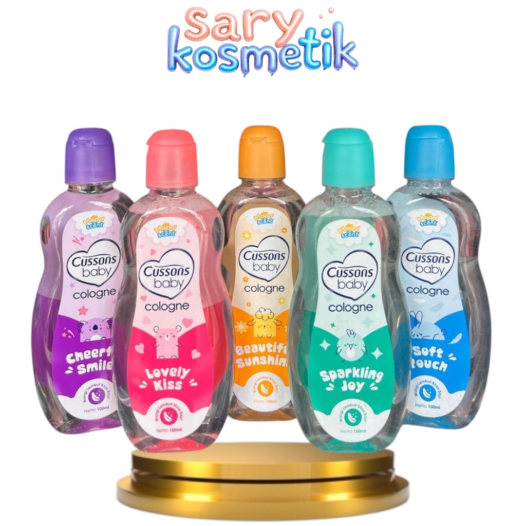 ca,cc] CUSSONS BABY cologne 100 ml wangi tahan lama 0% alkohol