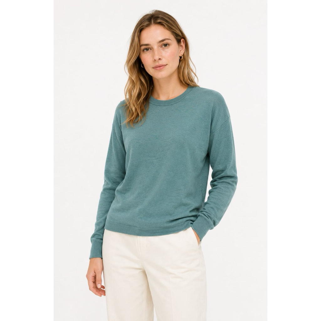 COS Turquoise Knit Top NEW