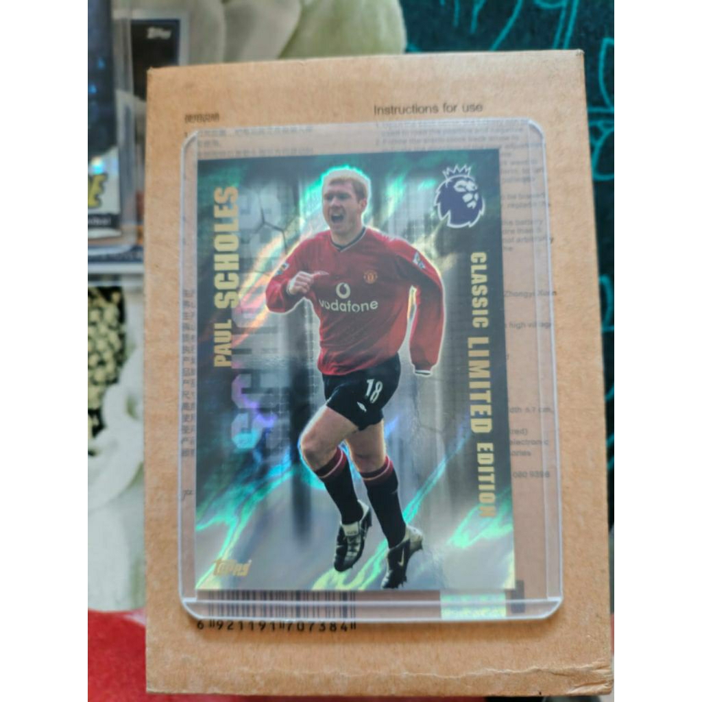 Paul Scholes Topps classic limited edition