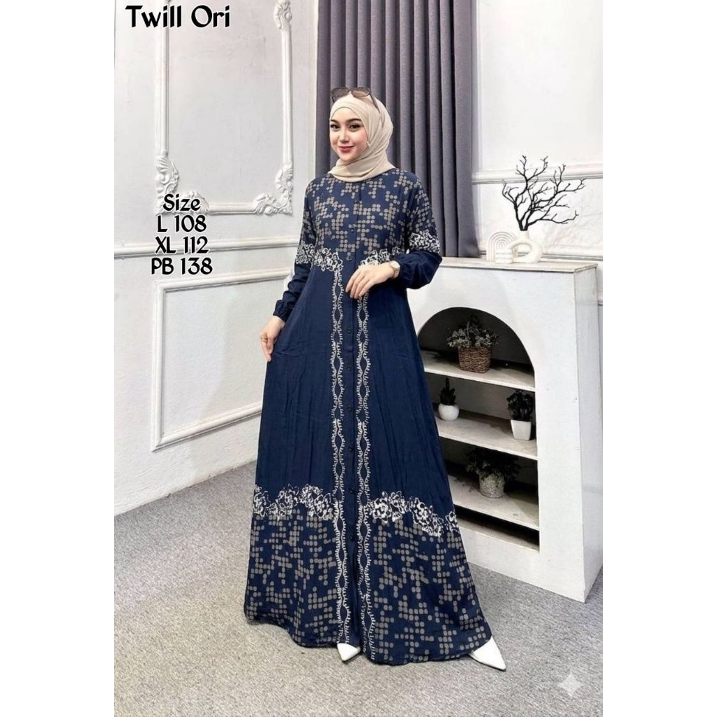 [ORIGINAL] Gamis Twill Premium