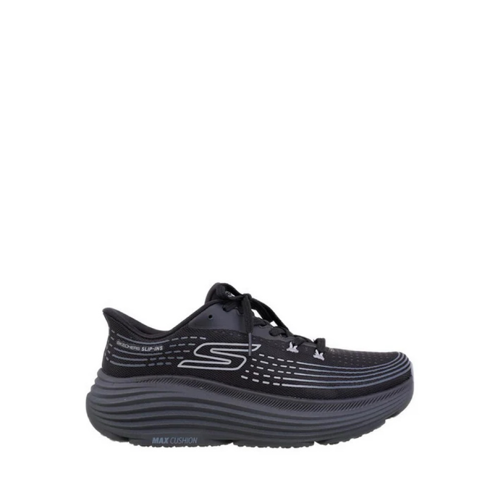 Skechers Slip-Ins Max Cushioning Endeavour Men's Running Shoes - Black - SKE220632BKC00511H