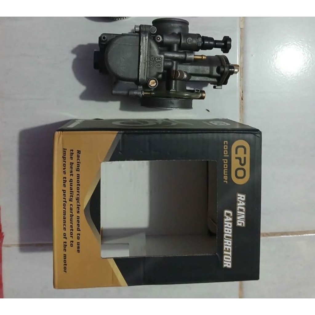karburator pwk 30 merk CPO cool power b racing, >> deskripsi