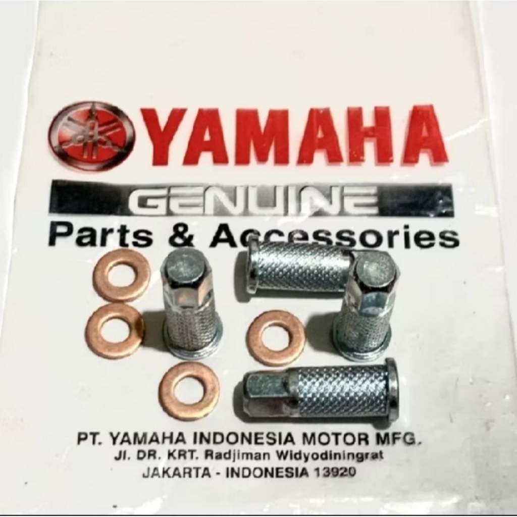1 Set Mur Head Nanas Plus Ring Silinder Head Kop Yamaha Force 1 FIZR Poswan Jupiter Z Vega R RX King