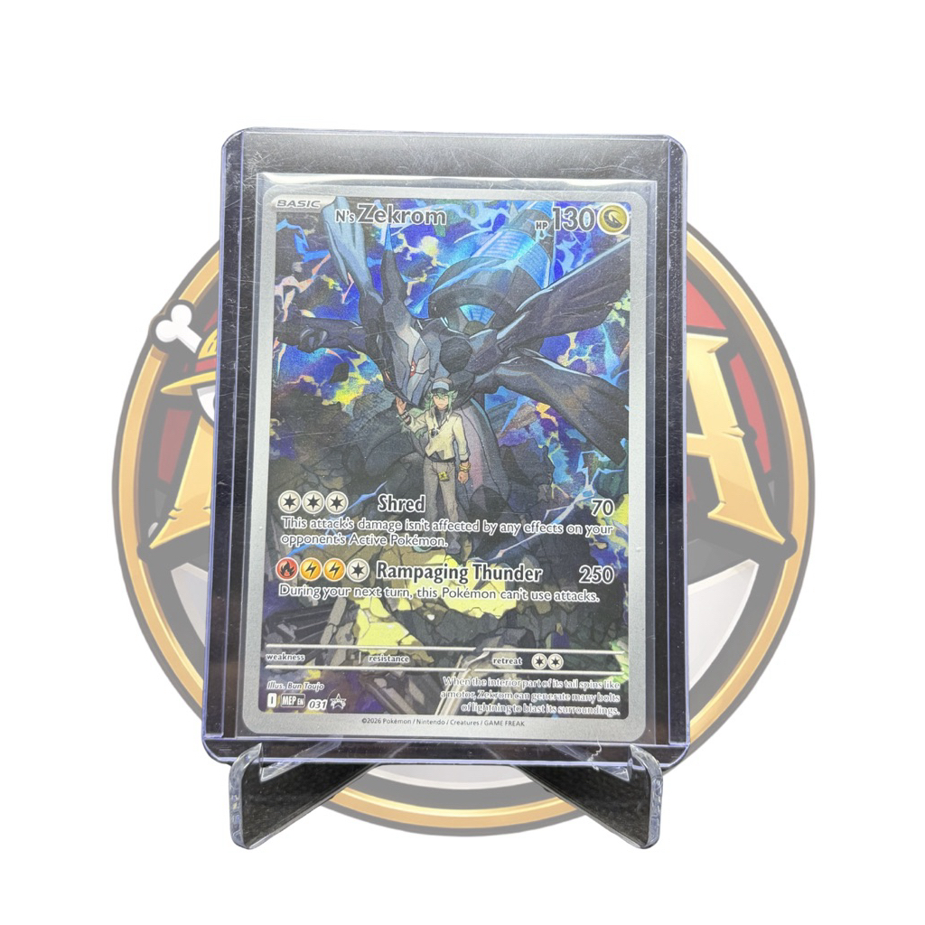 N’s Zekrom AR - AH Promo Card - English