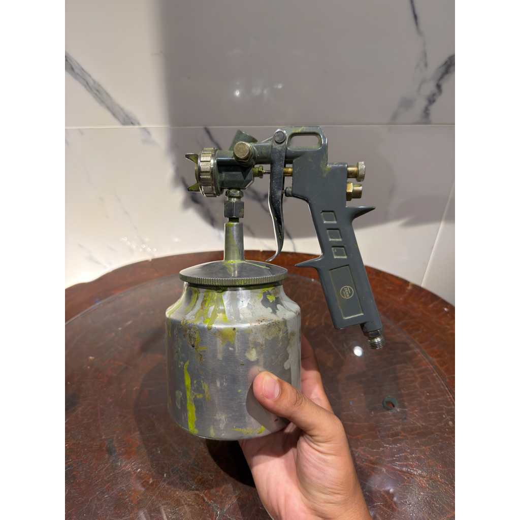 Zehn Spray Gun Cat Kompresor Tabung Bawah Bekas Normal