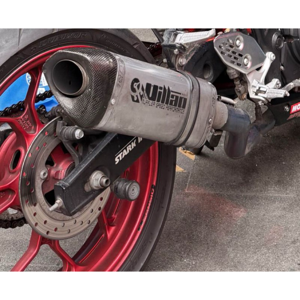 knalpot motor merek villan